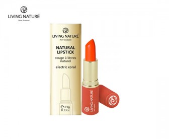 Living Nature 天然有机滋润口红 限量版 15号色 电珊瑚红 3.9克 Living Nature 天然有机滋润口红 限量版 15号色 电珊瑚红 3.9克